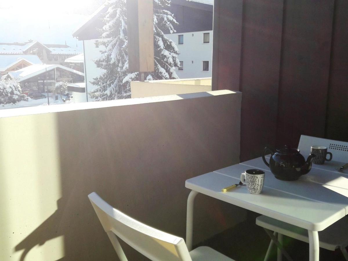 Duplex 3 Pieces Aux Gets, Proche Pistes Avec Parking Et Wifi - Fr-1-598-23 Apartment Les Gets Exterior foto
