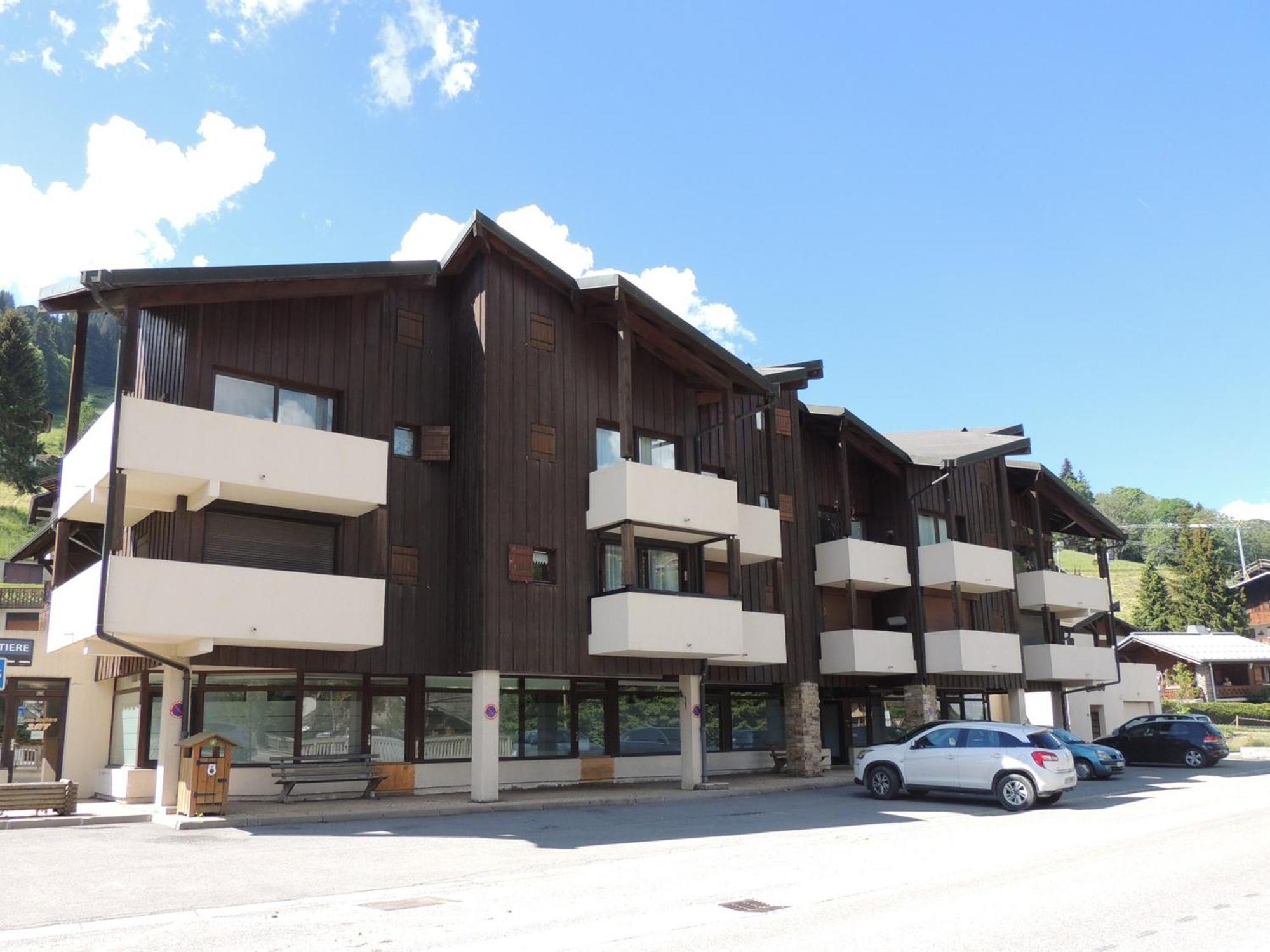 Duplex 3 Pieces Aux Gets, Proche Pistes Avec Parking Et Wifi - Fr-1-598-23 Apartment Les Gets Exterior foto