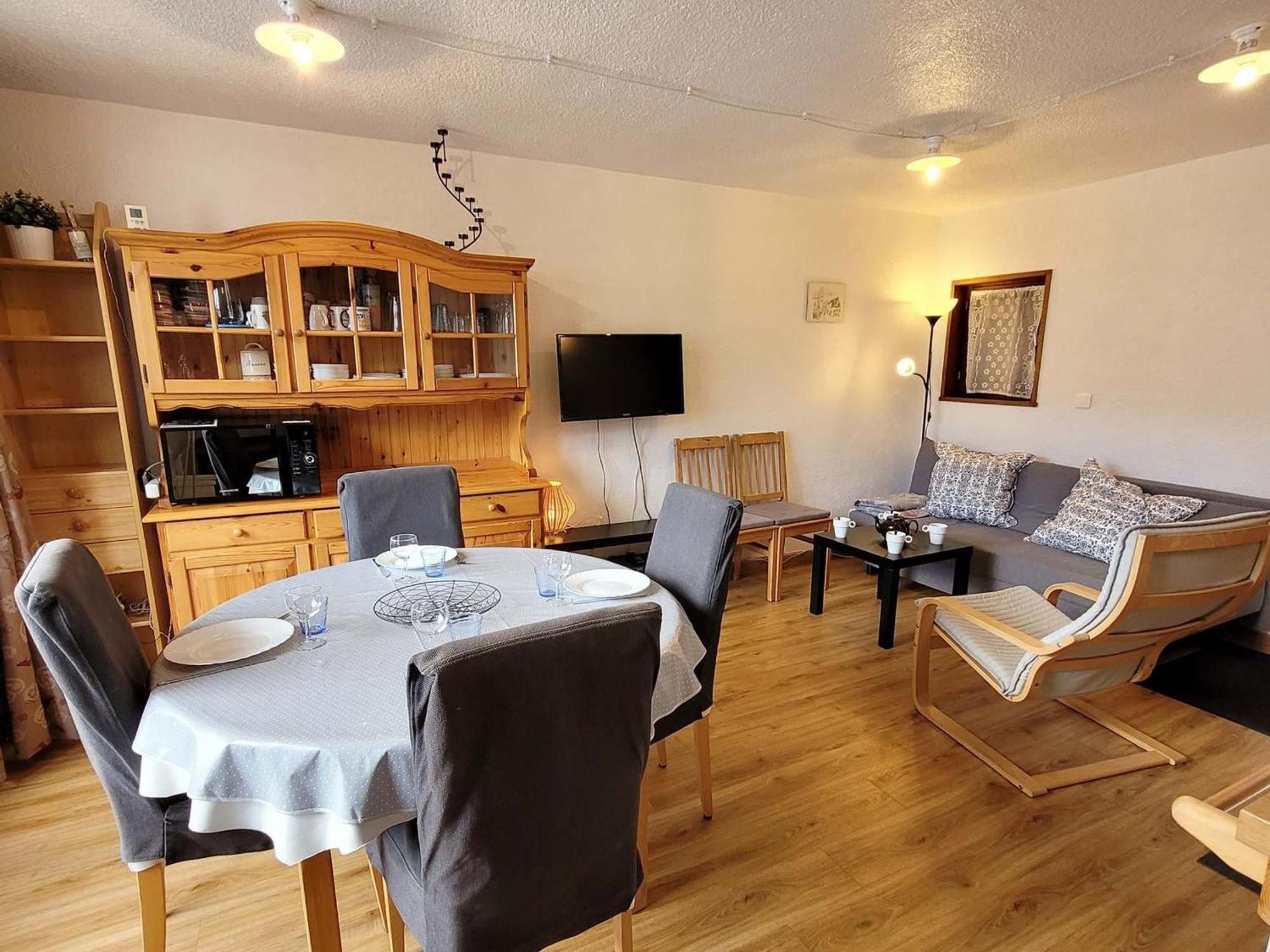 Duplex 3 Pieces Aux Gets, Proche Pistes Avec Parking Et Wifi - Fr-1-598-23 Apartment Les Gets Exterior foto